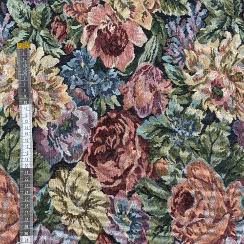 Gobelino Rosal Vintage para Chaquetas y Bolsos | Traetela