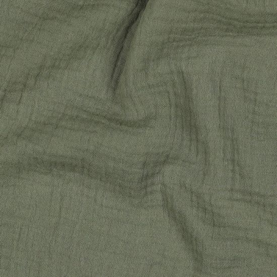 Doble Gasa Bambula Verde Oliva 2