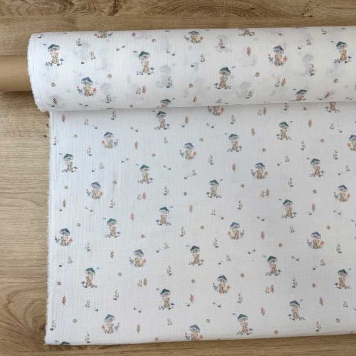 Doble Gasa Infantil Ninfa Azul 2