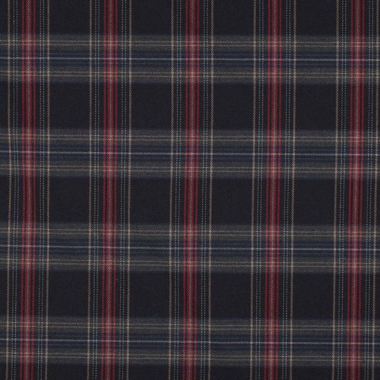 Sarga Tartán Stirling Navy, Rojo y Camel