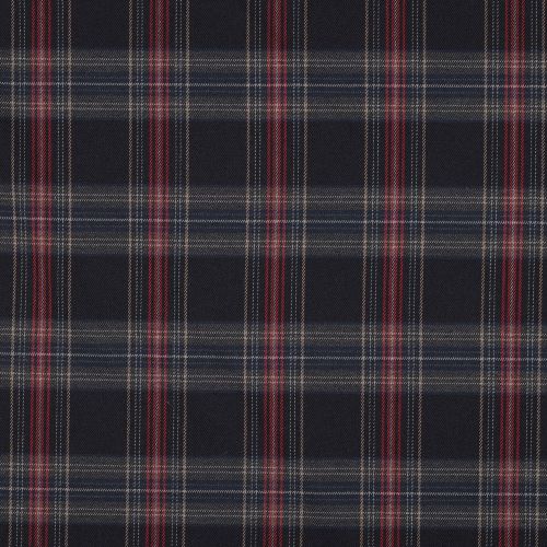 Sarga Tartán Stirling Navy, Rojo y Camel