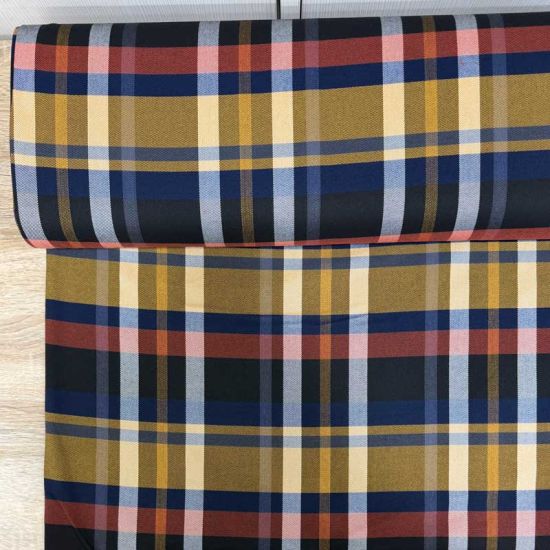 Sarga Tartán Aberdeen Multicolor con Elastán 4
