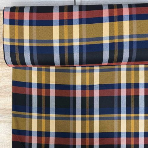Sarga Tartán Aberdeen Multicolor con Elastán 4
