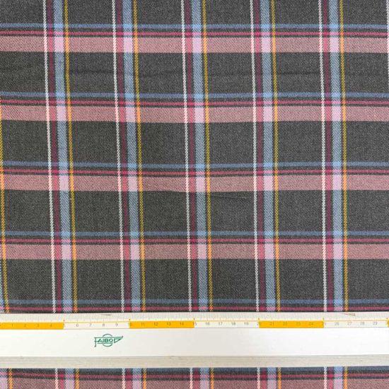 Sarga Tartán Edimburgo Antracita con Elastán 2