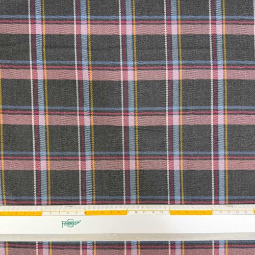 Sarga Tartán Edimburgo Antracita con Elastán 2