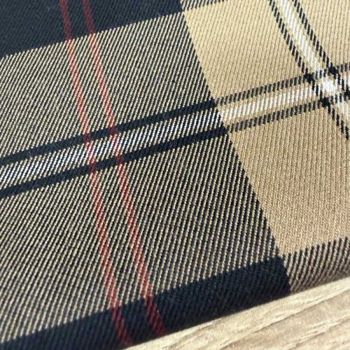 Sarga Tartán Perth Navy y Beige con Elastán 1