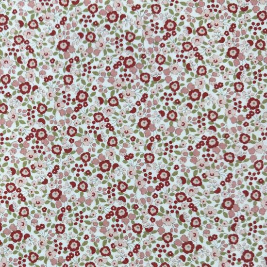 Viyela Mini Floral Teverga Granate