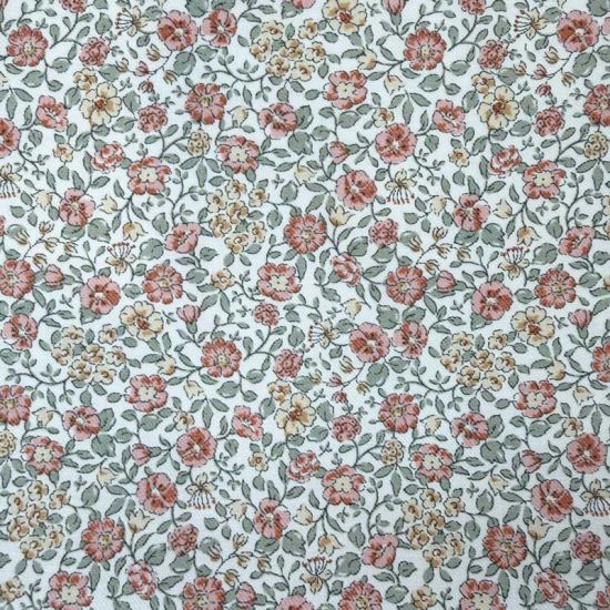 Viyela Floral Tazones Teja