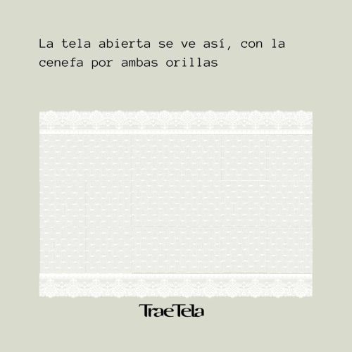 Tul Cenefas Bordadas  55