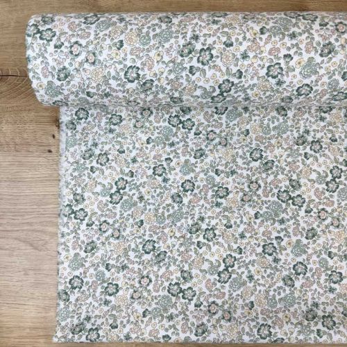 Viyela Floral Busta Verde 2
