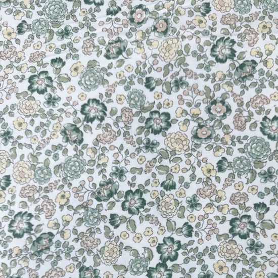 Viyela Floral Busta Verde