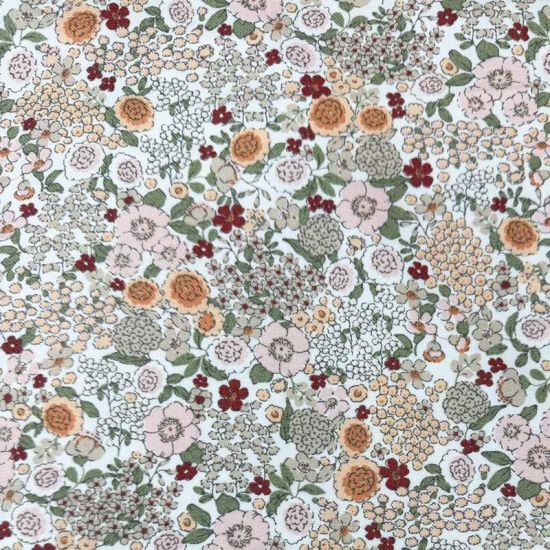 Viyela Floral Luarca Rosa