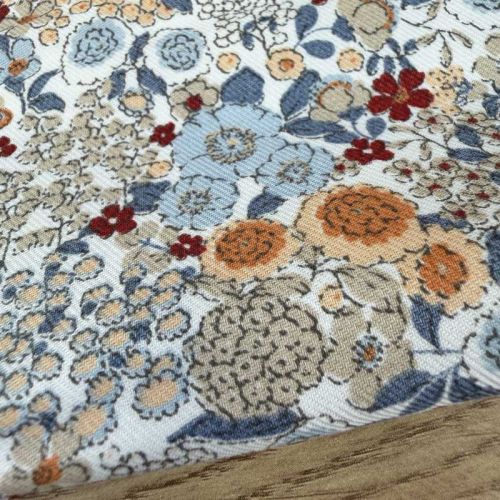 Viyela Floral Luarca Azul 1