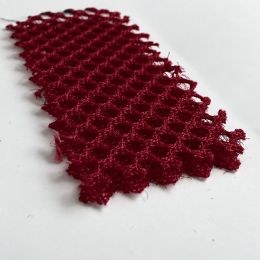 Tejido Mesh 3D Granate 2