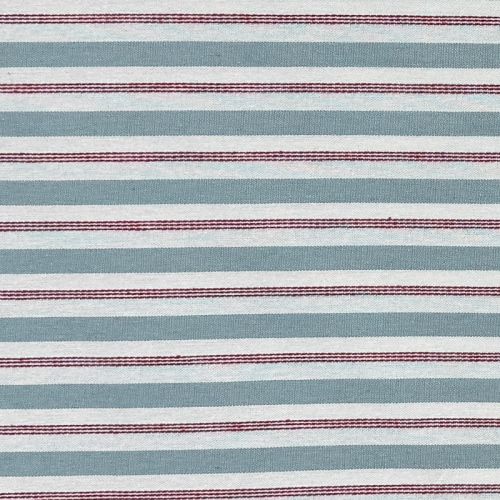 Loneta Capri Rayas Azules 280 cm – Tela para Decoración y Hogar