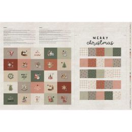 Panel Calendario de Adviento Merry Christmas – Navidad