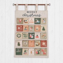 Panel Calendario de Adviento Merry Christmas – Navidad 2
