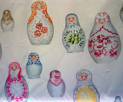 TELAS DE MUÑECAS RUSAS Y JAPONESAS
