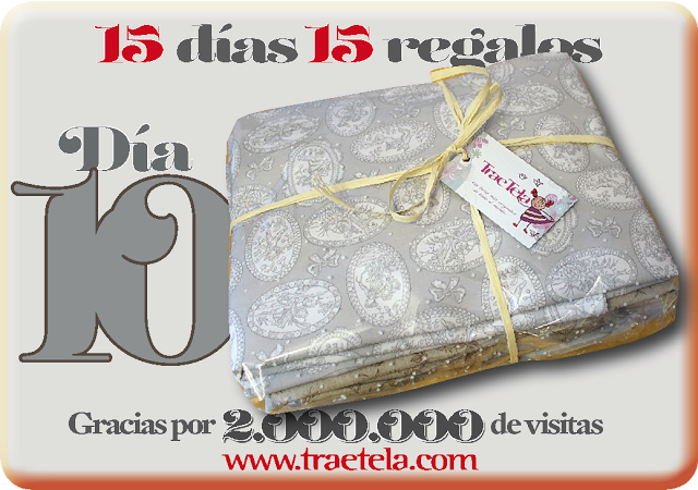 SORTEO DÍA 10 (Miércoles 18): 15 DÍAS 15 REGALOS. Y GANADORES HASTA EL DÍA 8