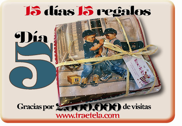 DÍA 5: 15 DÍAS 15 REGALOS. GANADORES DÍAS ANTERIORES