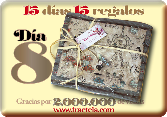 DÍA 8: 15 DÍAS 15 REGALOS Y PREMIOS REPARTIDOS HASTA HOY