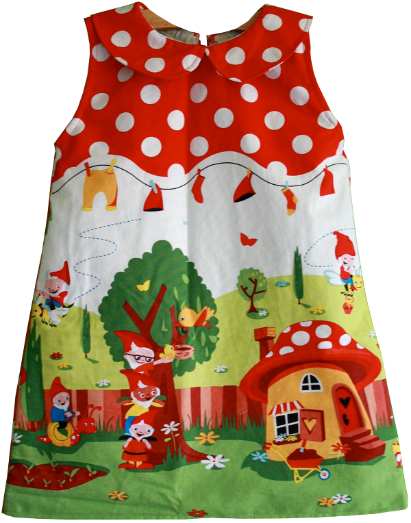 PATRÓN VESTIDO GNOMOS BY SMALL DREAMFACTORY Y VOTACIONES….