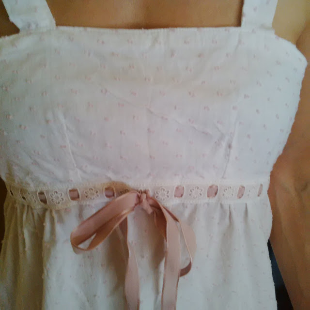 Nº 34 CONCURSO EL MODELAZO DEL VERANO: UN CAMISÓN MUY ROMÁNTICO