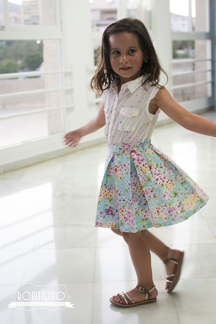 Nº 91 CONCURSO EL MODELAZO DEL VERANO: FALDA FLORES DE ABRIL