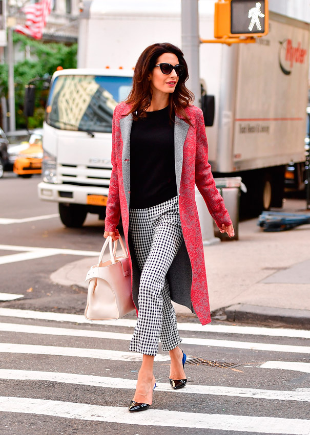 pantalones de tela vichy