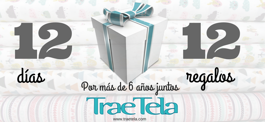 ¡SORTEO!: 12 DÍAS 12 REGALOS EN EL FACEBOOK DE TRAETELA