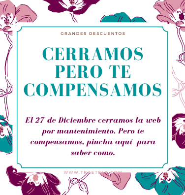 Ofertas por cierre temporal en telas