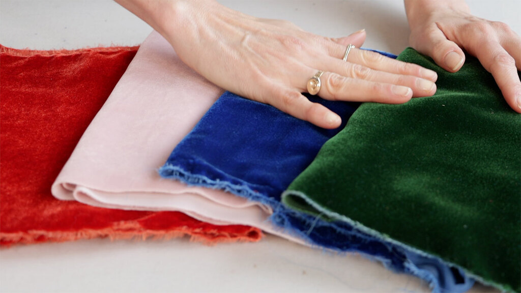 como coser telas de pelo